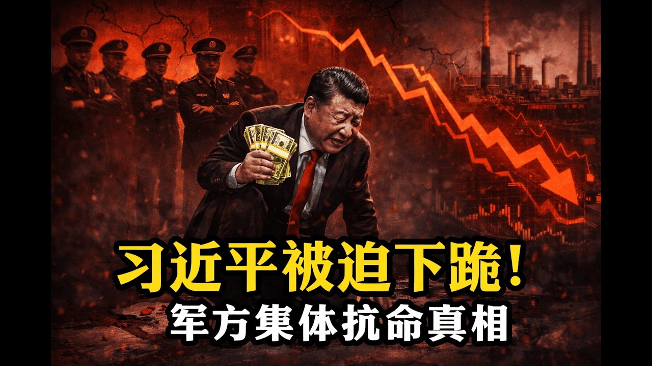中南海九日惊变：习近平被迫向军方“单膝下跪”？五大战区集体抗命，中共军权已瓦解？