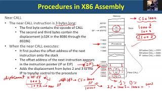 lecture 9 x86 procedures