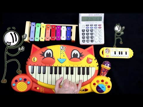 HOW TO PLAY DISTRACTION DANCE ON FUNNY INSTRUMENTS