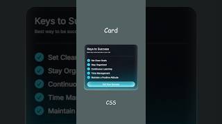 Card with Tooltip Interaction 💬