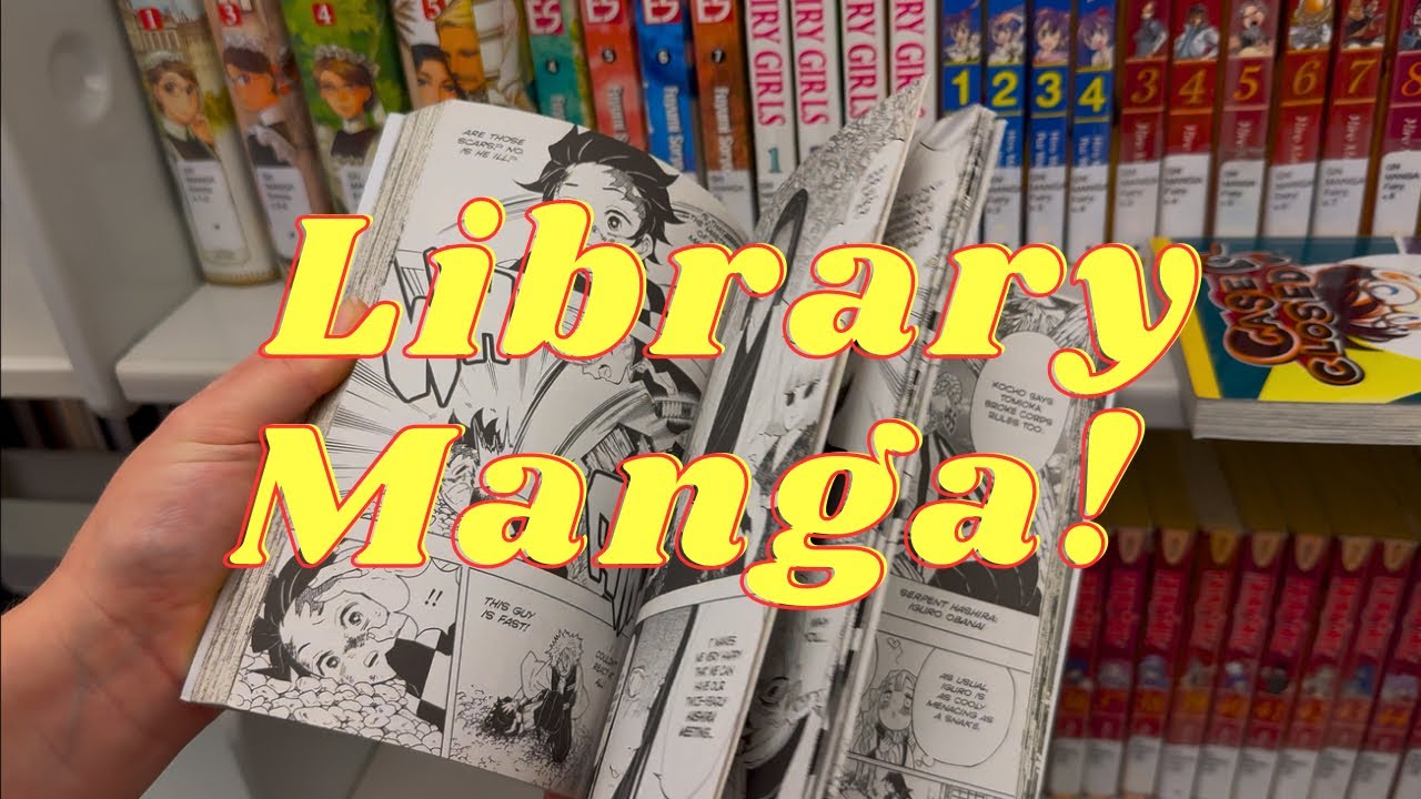 Let’s get Manga at the Library! 