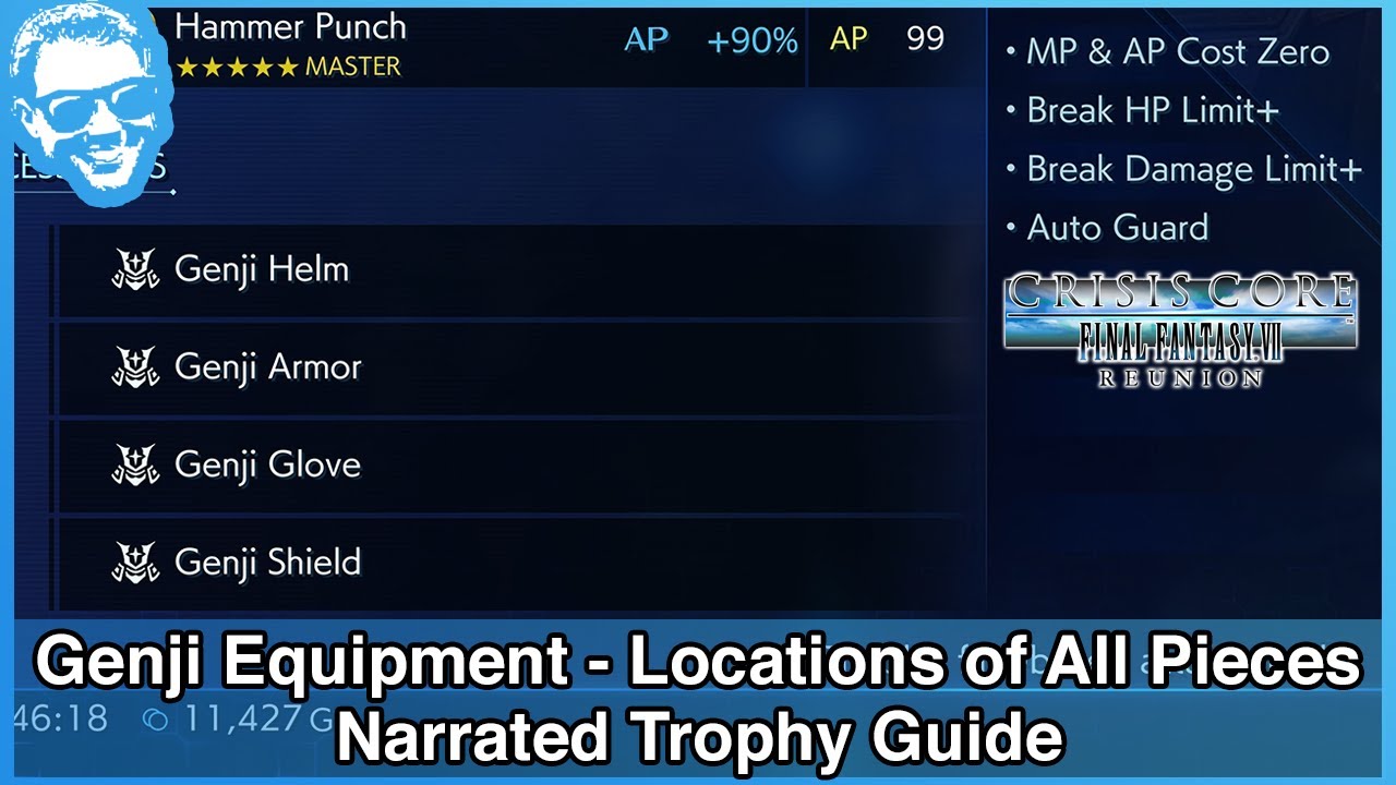 Снаряжение Гэндзи — Все предметы — Руководство по местоположению и трофеям — Crisis Core Final Fa...
