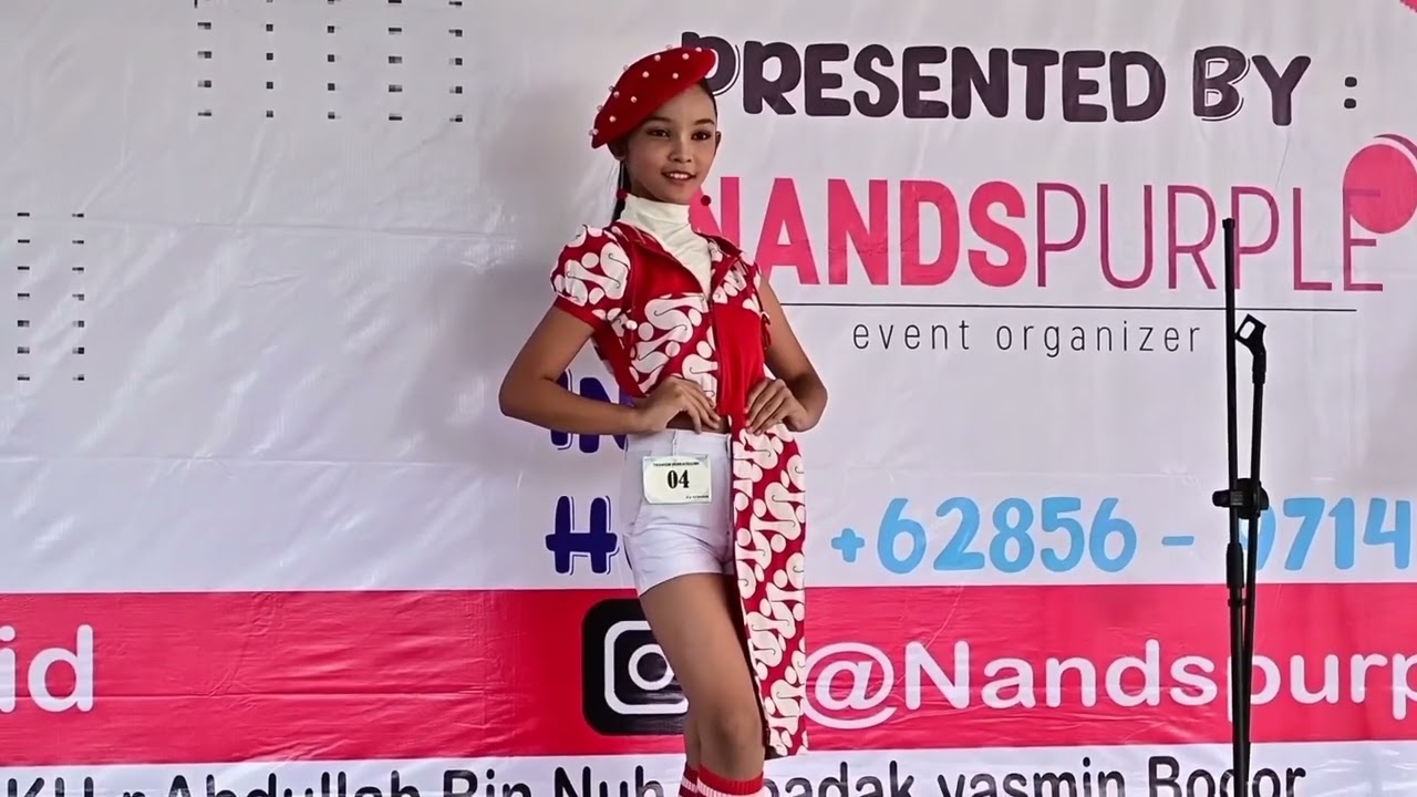 Lomba fashion show casual merah putih- Asthavo Tv
