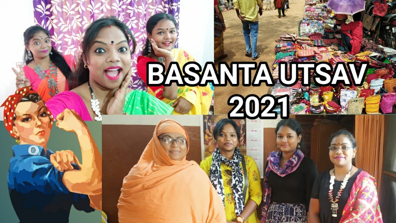 Basanta Utsav 2021 Belurmath to Bolpur