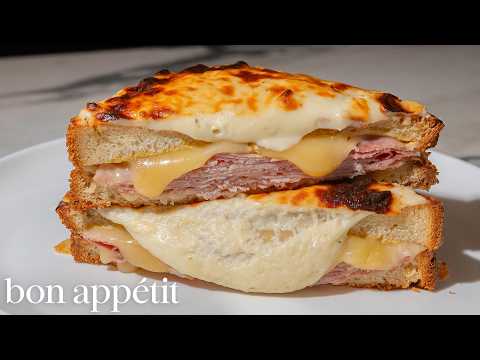 The Ultimate French Grilled Cheese (Croque Monsieur) | Fundamental French Cooking | Bon Appétit