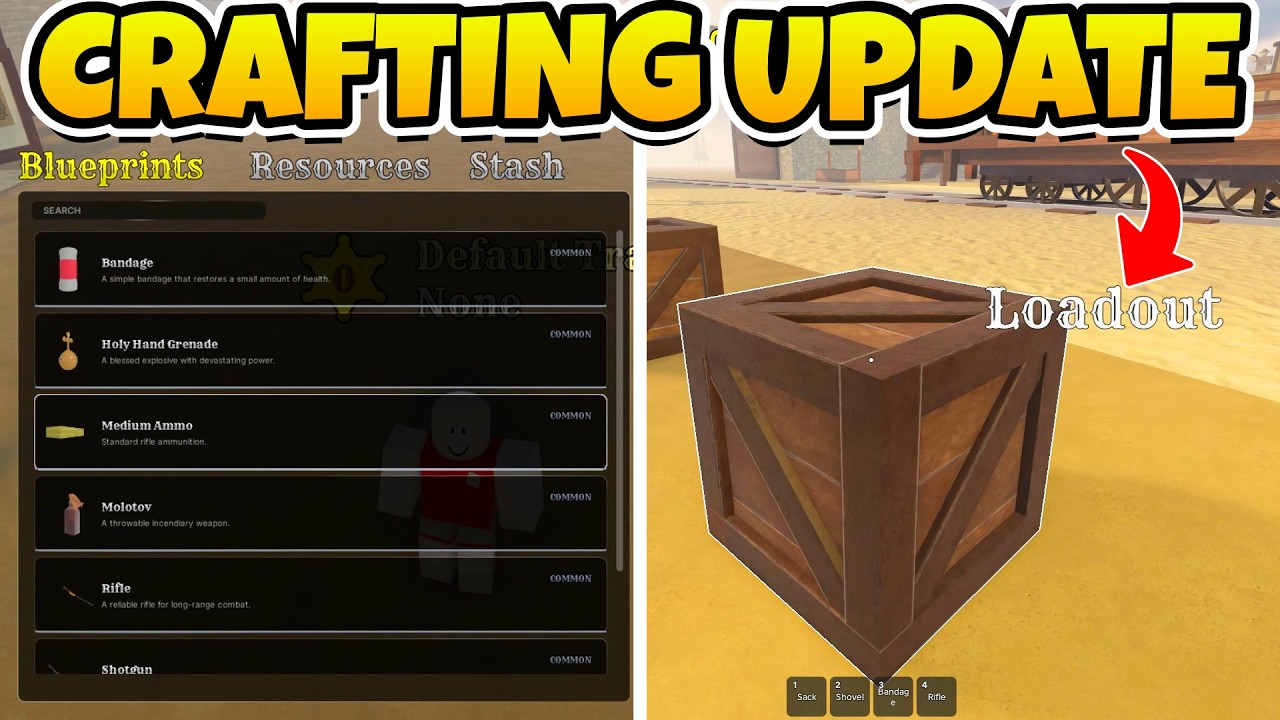 Dead Rails Crafting Update is Here! - YouTube