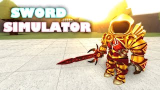 YEEEEEEES MAKING IT TO 2 MILLION IN ROBLOX SWORD SIMULATOR (Eh he he)
