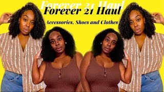 Forever 21 Try-on Haul |Trendy & Affordable | Accessories, Shoes & Clothes | Plus Size |Jerzey Elise
