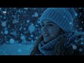 the beautiful snow 💙 SONG: Frozen Lights #viralsong #winter #women #singer #beauty