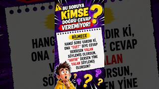 Bilenler yoruma gelsin #shortvideo #quiz #shorts #viral #bilmeceler