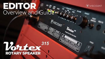 Viscount Vortex 315 | Rotary Speaker  | [ENG] Overview, demo & editor