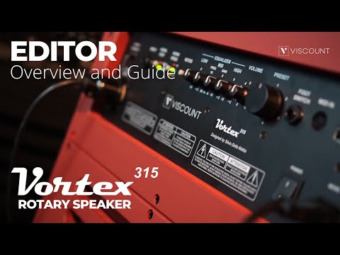 Viscount Vortex 315 | Rotary Speaker  | [ENG] Overview, demo & editor