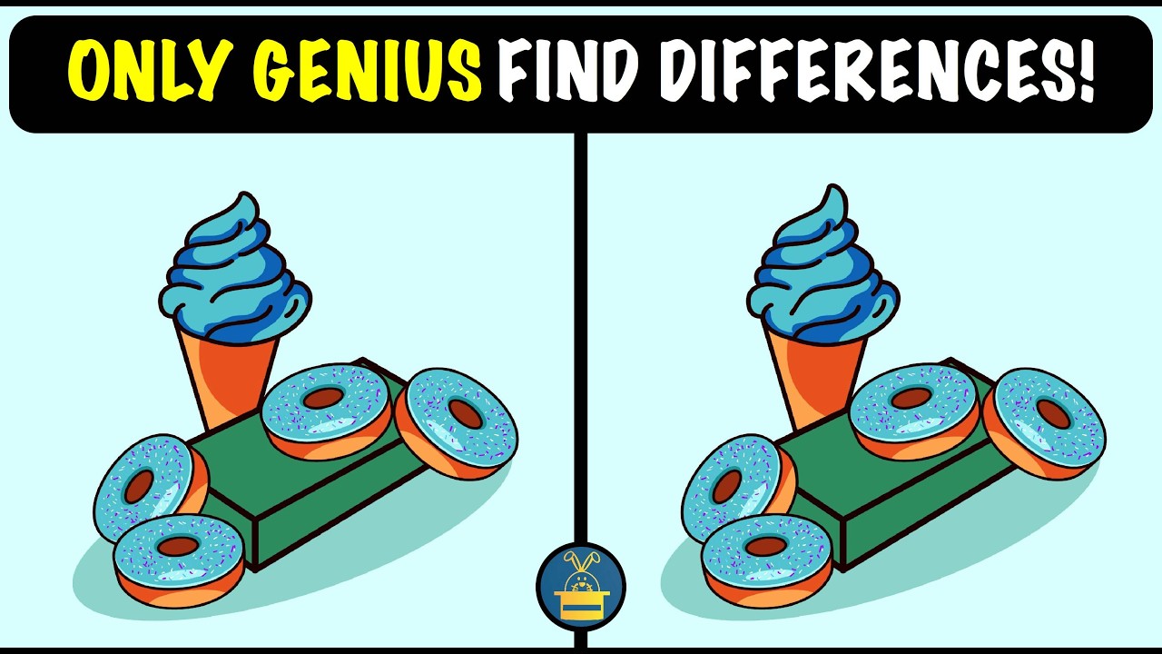 Spot the Difference Puzzles ! (HARD) | ONLY GENIUS FIND DIFFERENCES!