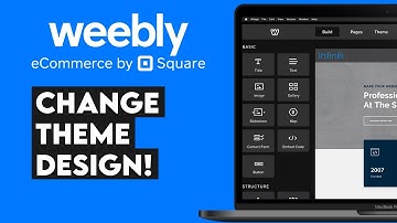 Weebly Tutorial: How To Change Theme Design 2024