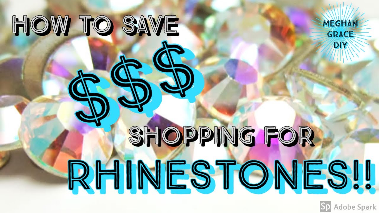 How to find the BEST PRICE on RHINESTONES - Plus brands, sizes and  everything else you need to know! 