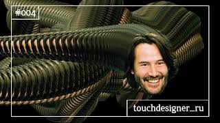Touchdesigner experiment #004 - Keanu Reeves