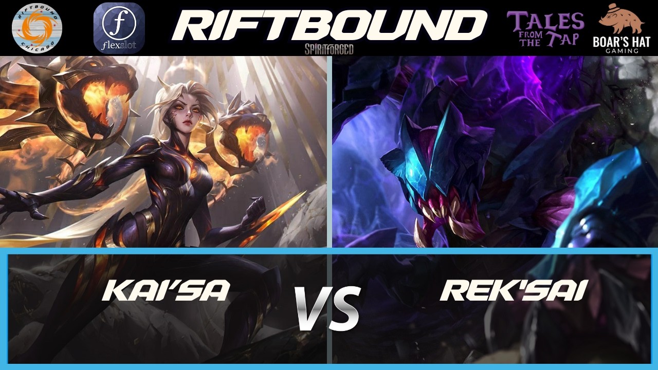 Rek'Sai VS Kai'Sa [Riftbound Gameplay Round 1] - YouTube