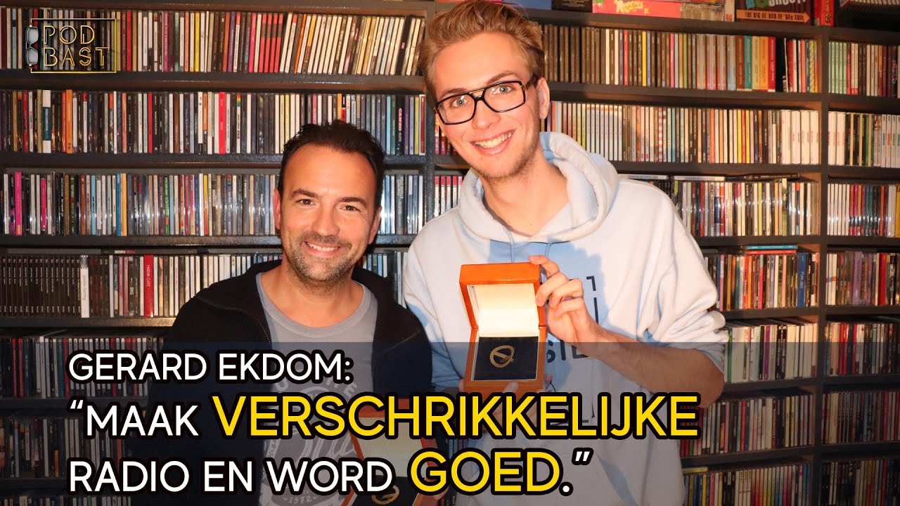 GERARD EKDOM over HAAT, ONZEKERE IDOLEN en BEKEND ZIJN || PodBast S02E04
