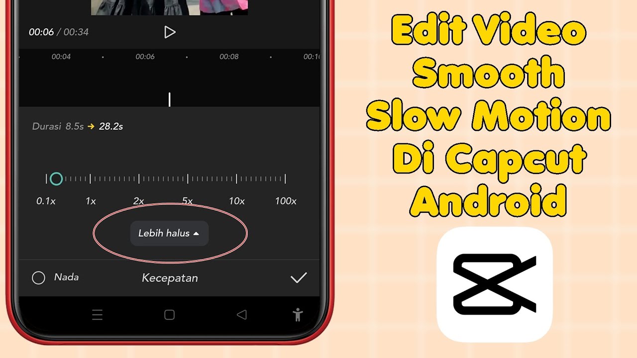 Cara Edit Video Smooth Slow Motion Di Capcut YouTube