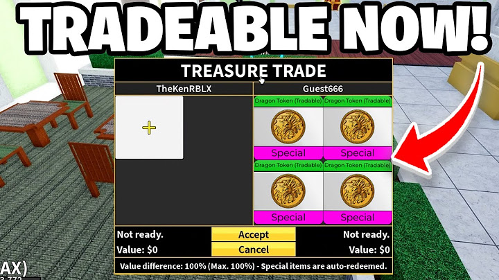Blox Fruits Dragon Tokens Are Tradeable! (Get INSANE Trades)