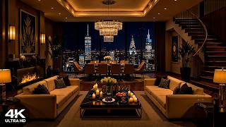 Soft Night Jazz 🌃 Luxury NYC Apartment with Ethereal Jazz Saxophone Music for Stress Relief & Relax screenshot 2