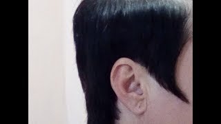 Оформление висков в короткой стрижке №2 Оформление висков в короткой стрижке №2