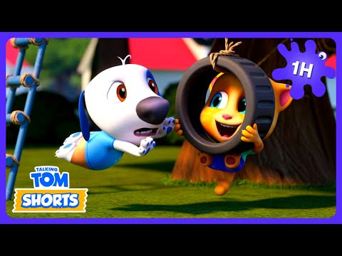 Hank na huśtawce i WIĘCEJ zabawy! 🛞 Talking Tom | Najzabawniejsze Momenty
