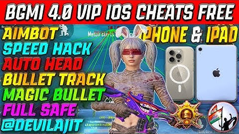 Bgmi ios hack 4.0 free |how to hack bgmi ios 4.0 |skin hack bgmi ios | iPad And IPhone ios hack free