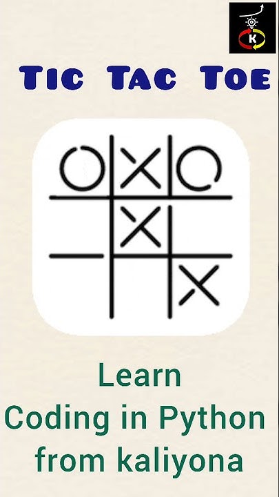 Tic Tac Toe - Coding Projects in Python - YouTube