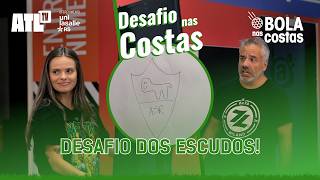 OS PIORES ESCUDOS DE FUTEBOL JÁ DESENHADOS NA HISTÓRIA | DESAFIO NAS COSTAS | ATL TV