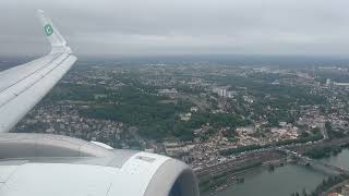 Transavia France Airbus A320Neo Full Landing And Taxi At Paris-Orly Airport Ory