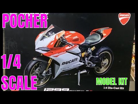 Preview : Pocher 1/4 Ducati 1299 Panigale S [Giant scale model kit]