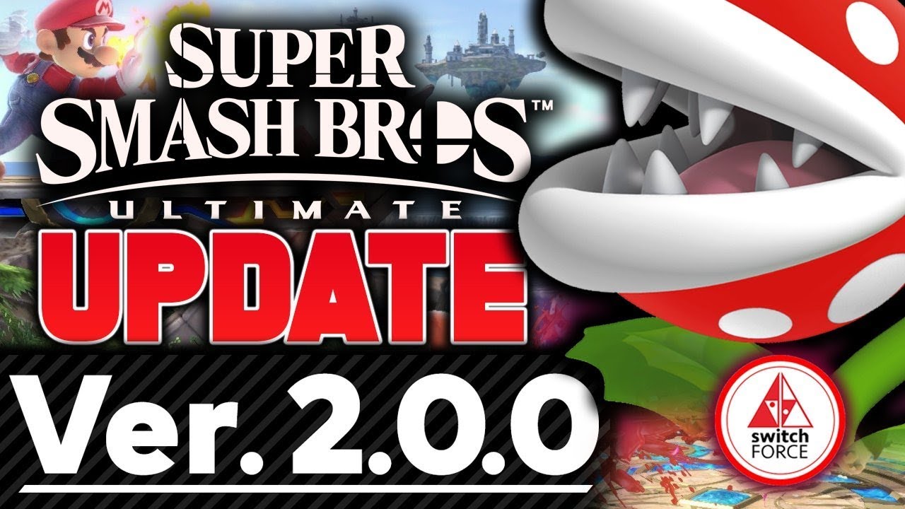 Smash Ultimate 2.0.0 Patch HUGE Update with Details!
