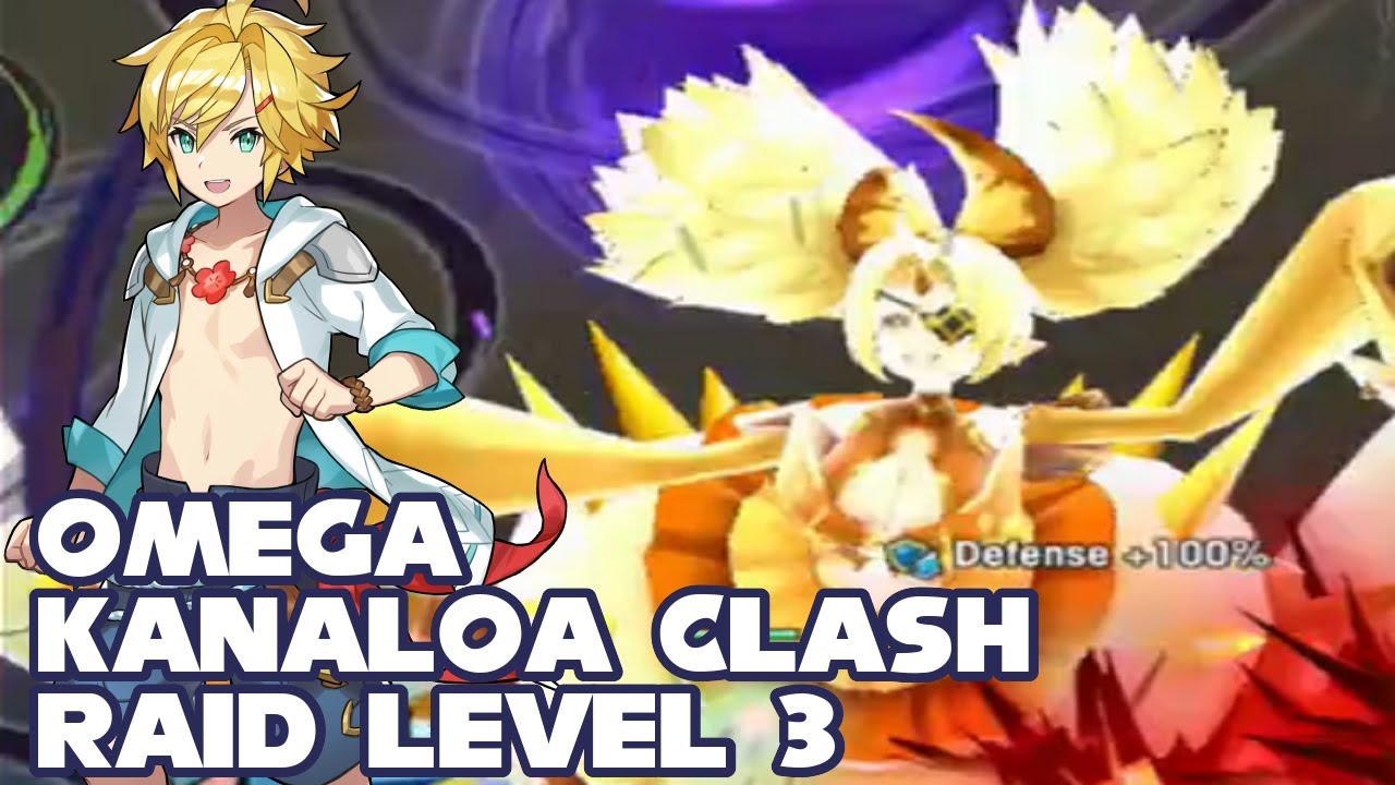 Dragalia Lost - Kanaloa Clash Omega Level 3 Raid - Stranded Scions