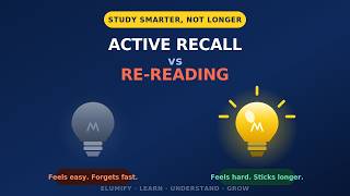 STOP Re-Reading! 🚫 | Active Recall Is the Secret to Better Memory