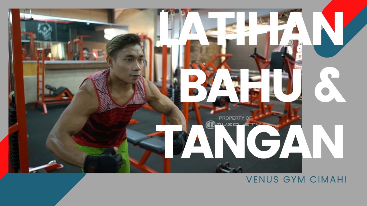 Gerakan Latihan Bahu dan Tangan di GYM - YouTube