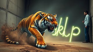 Survive 24 Hours Trapped In A Room With A Live Tiger for $ 399,000