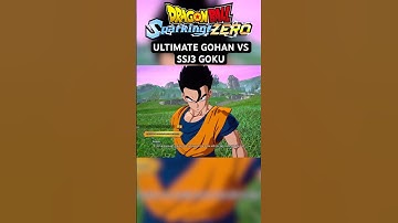 ULTIMATE GOHAN AND SSJ3 GOKU UNIQUE INTERACTION #dragonballsparkingzero #gamingonyoutube