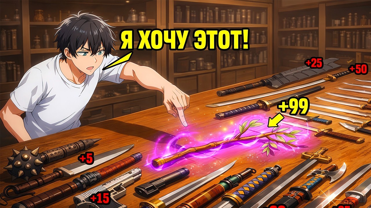 Нуба ОПОЗОРИЛИ в онлайн-игре — через минуту он лутает +99 легендарку и СТИРАЕТ СЕРВЕР - Рекап Манхвы