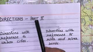Finding directions in the Topographical Maps - Part 2