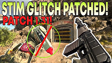 *NEW* COD WARZONE 1.31 PATCH NOTES | STIM GLITCH FIXED, BUG FIXES, AND MORE! (COD WARZONE PATCH)