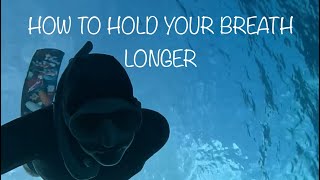 How To Hold Your Breath Longer