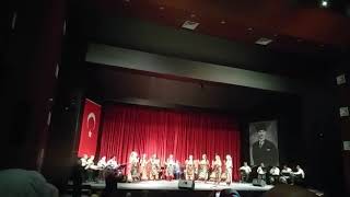 Sivas On dörtlü  oyun havası ince saz - Kültür Müdürlüğü Anadolu Folklör kulübü