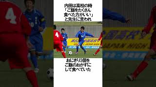 「内田篤人」に関する雑学 #サッカー #「内田」 #サッカー解説