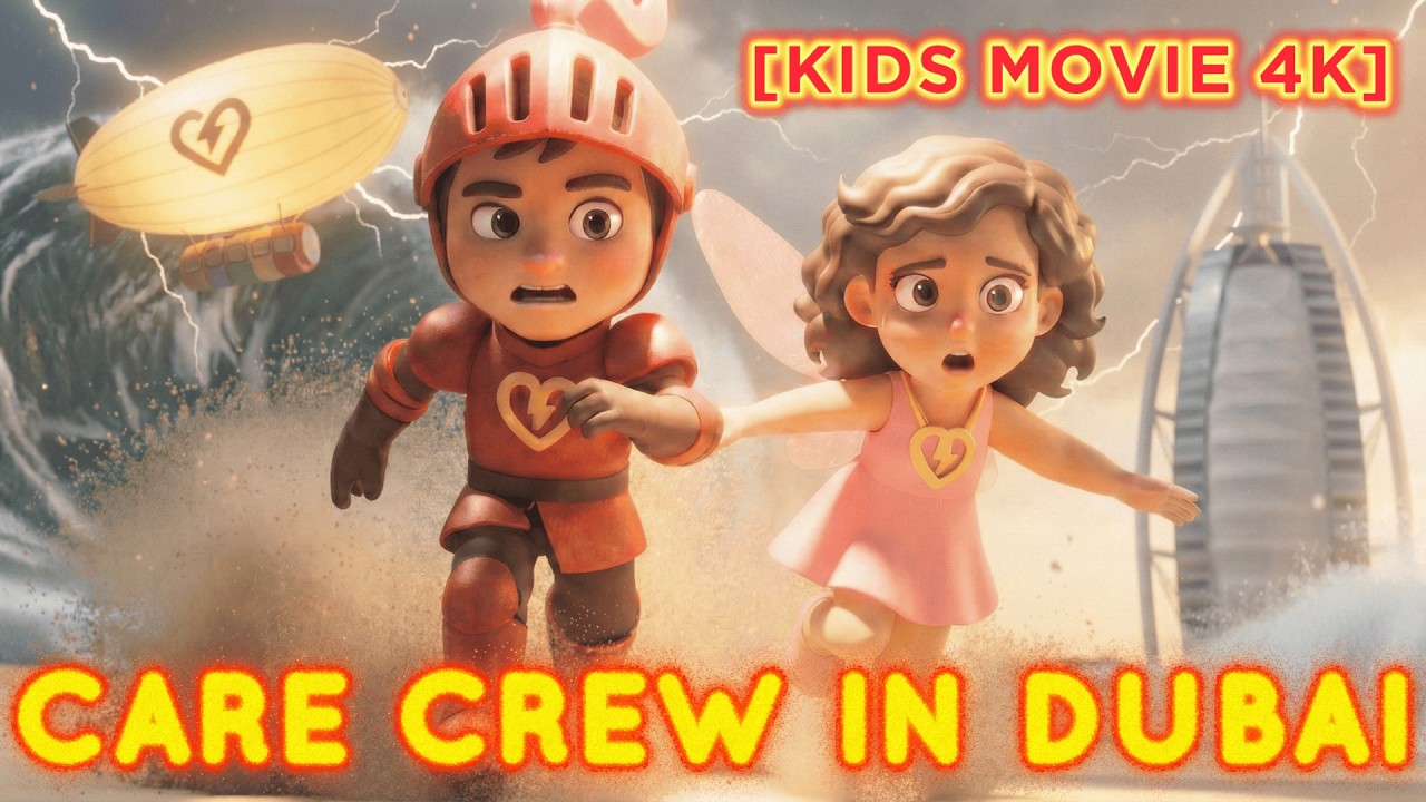 🌪️ Caught in a Giant Storm at Kite Beach 🌊 | Care Crew in Dubai