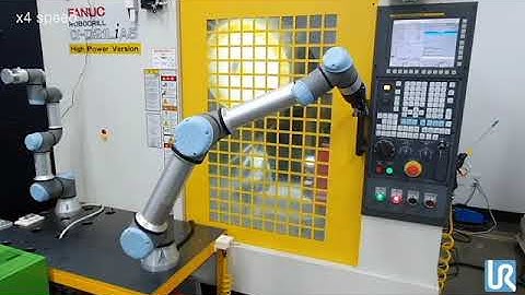 UR 협동로봇 CNC 머신텐딩