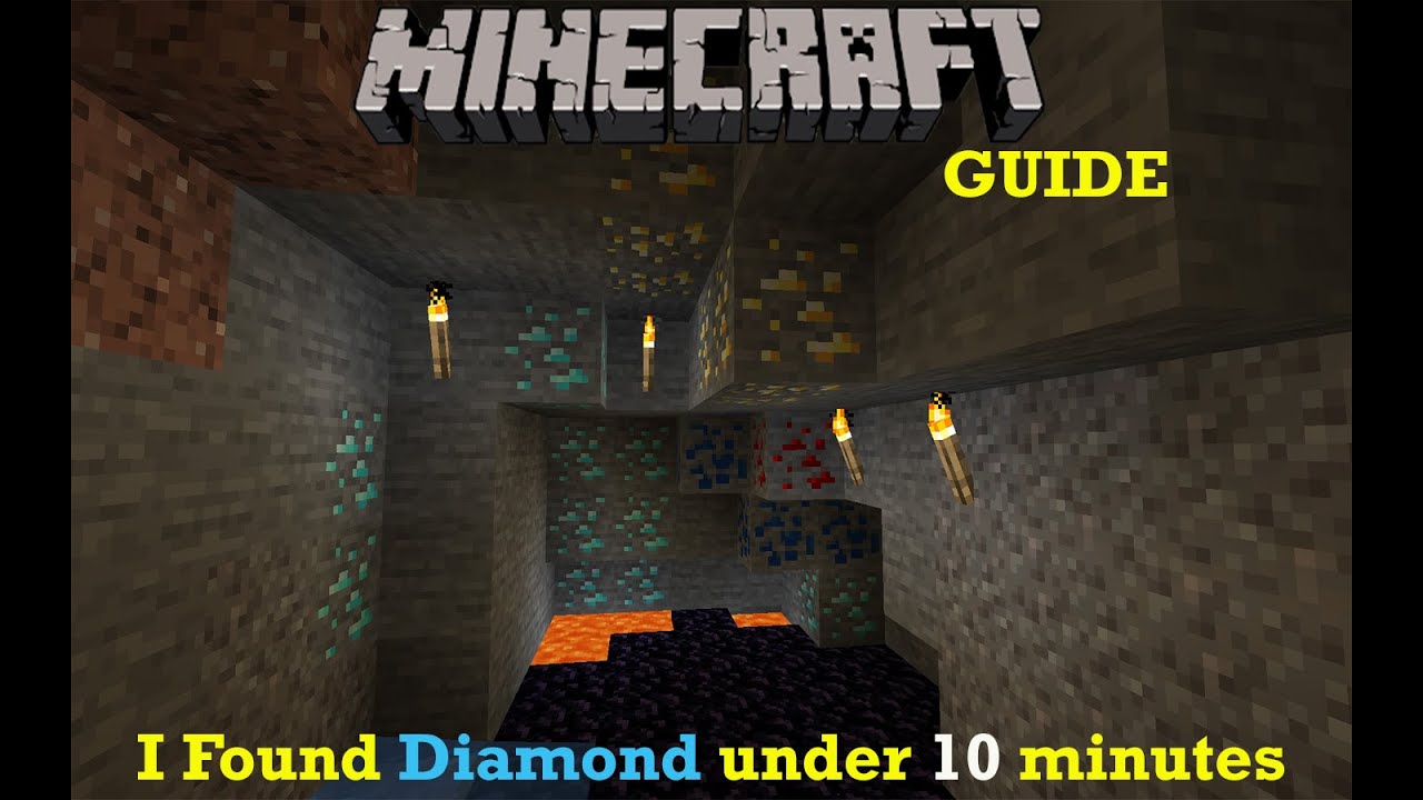 How To Find Diamonds in Minecraft Survival 2020 Fast way - YouTube