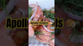 Is this the best bagel in NYC? #greateats #kobishoots #nycfood #nyc #fyp #trending #shortsviral