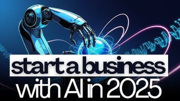How to start a business using AI even if you