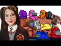 HARRY POTTER VIROU IMPOSTOR  NO AMONG US (Among Us) | Luluca Games